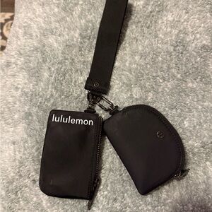 Lululemon Black Mini Pouch Set